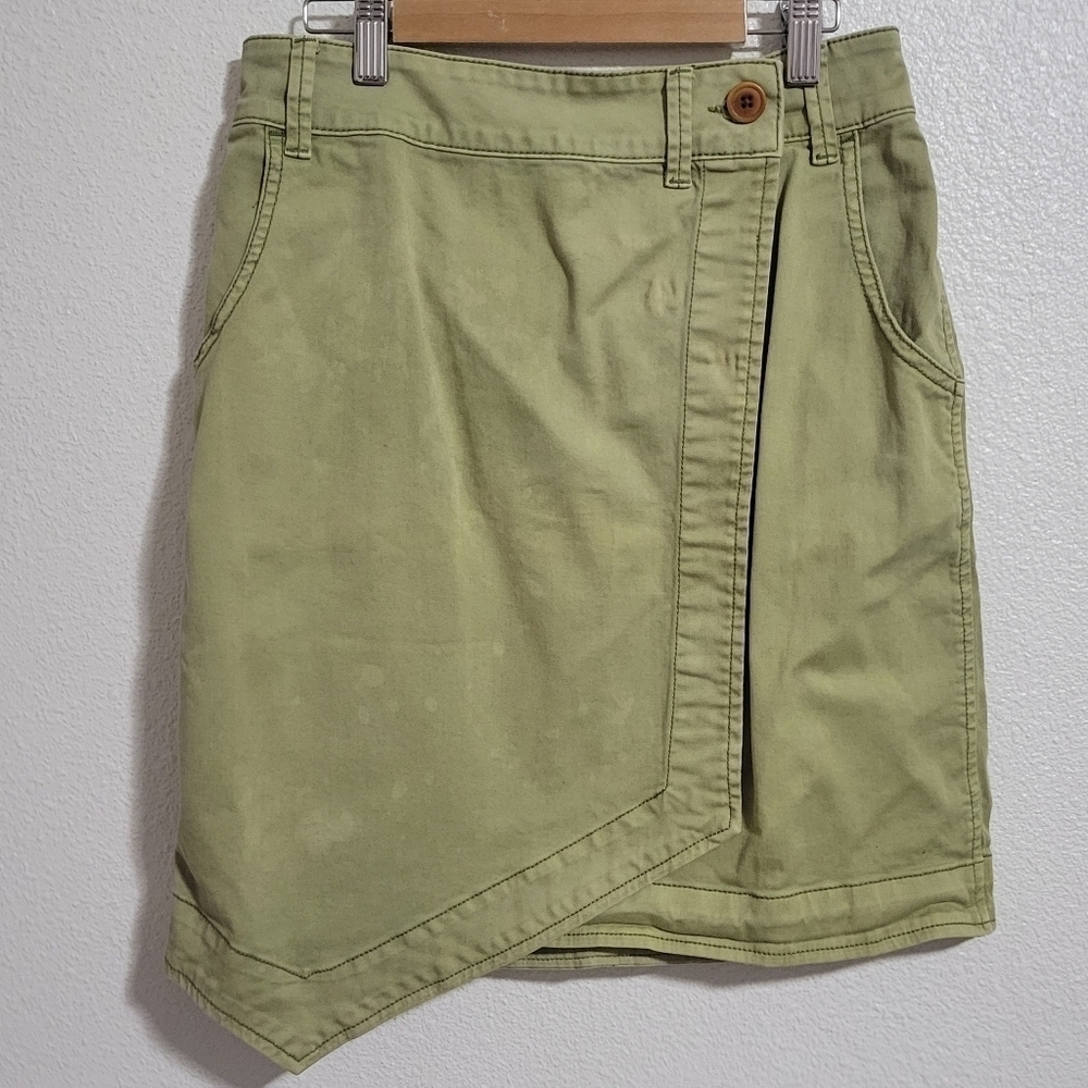 Anthropologie Pilco and Letterpress wrap skirt size 4